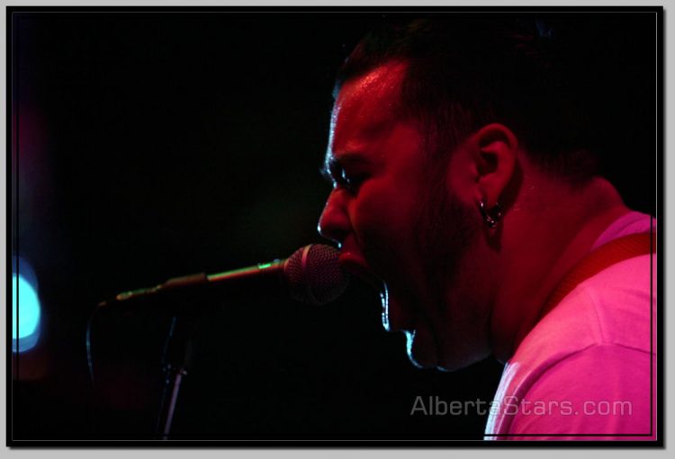 Wade MacNeil Performing Backing Vocals for Alexisonfire
