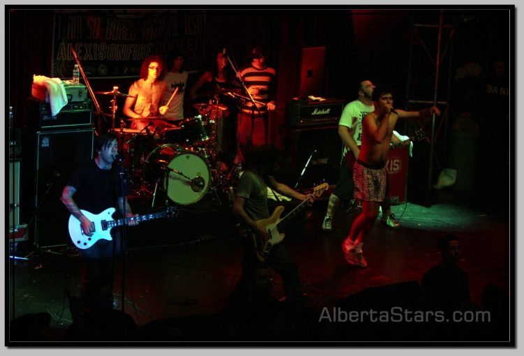 Alexisonfire Playing Live at Red's in West Edmonton Mall, Alberta, Canada