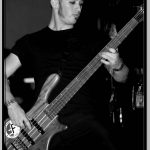 Ryan Wombacher Playing Five String Bass Guitar