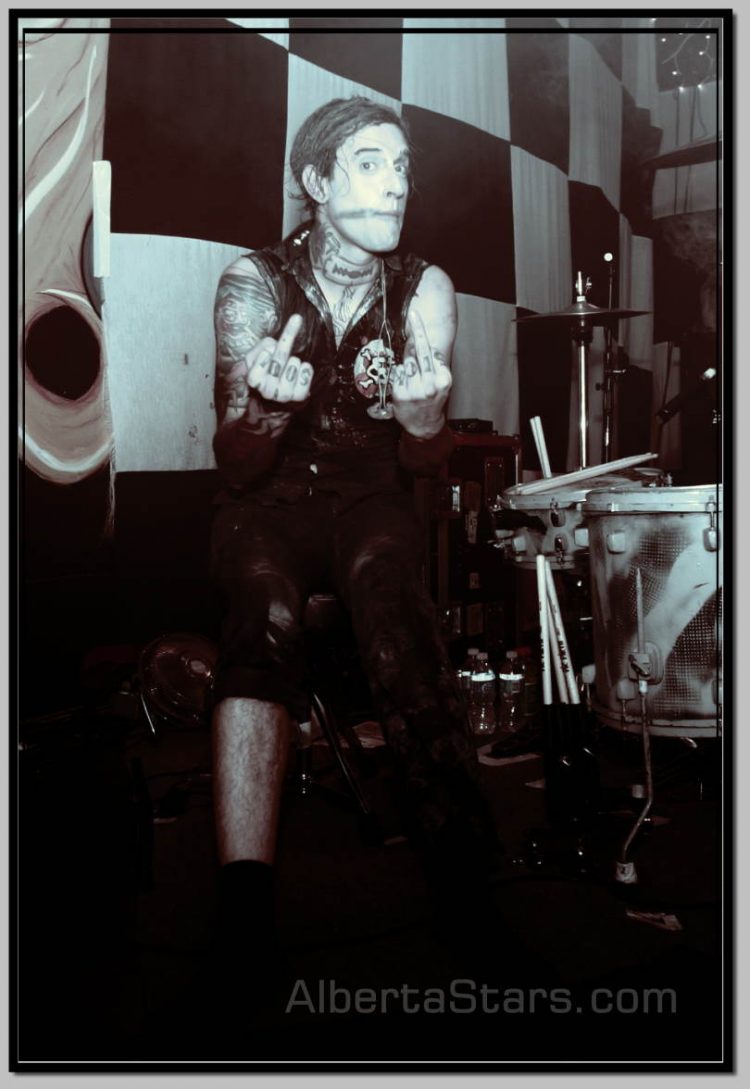 Mr. Bjoern Petersen Drumming for Combichrist