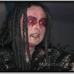 Dani Filth with Green Eye Contacts