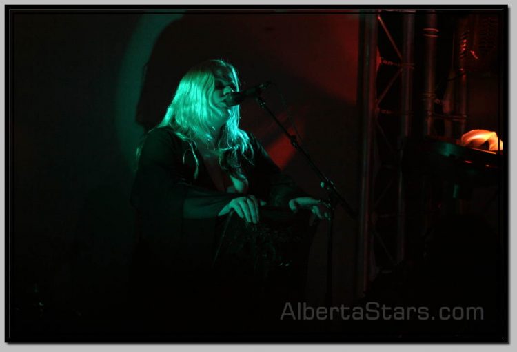 Sarah Jezebel Deva Performing Female Vocals for Cradle of Filth