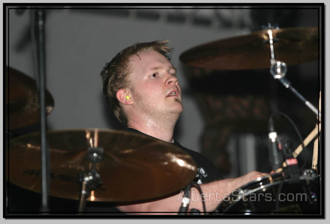 Chad Davis Playing Drums
