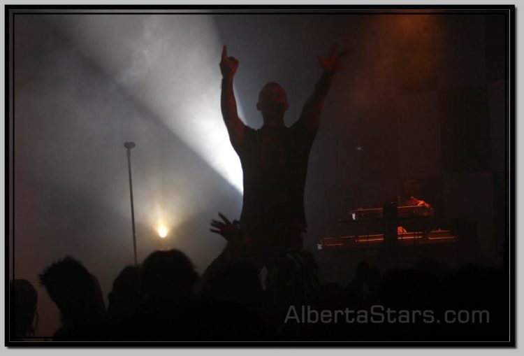 Andy LaPlegua with Arms Raised