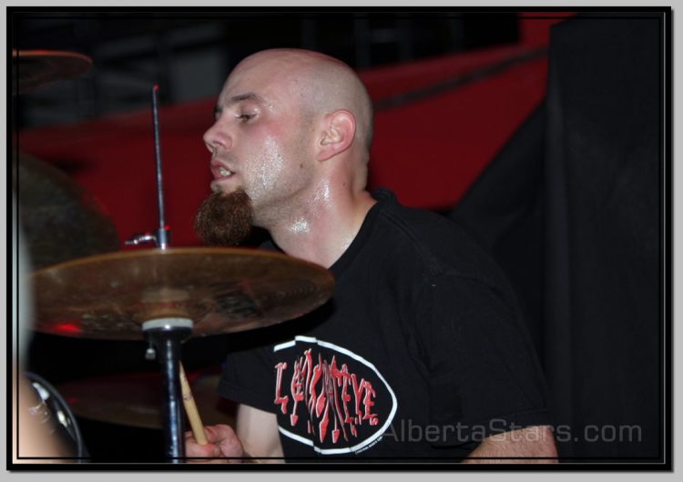 Mike "Kid Fro" Wiebenga on Drums