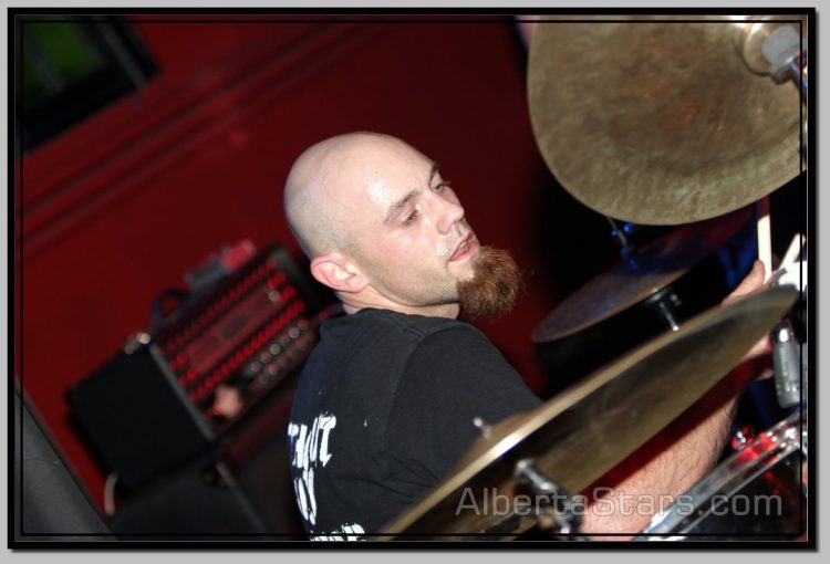 Bloodshoteye Drummer with Goatee