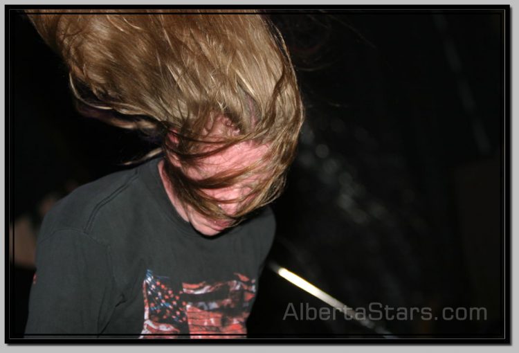 Long Haired Headbanging Singer