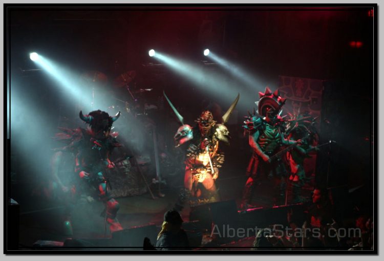 GWAR Members in Full Gear