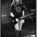 Davu Mustaine Taking Moment to Look at His Fans