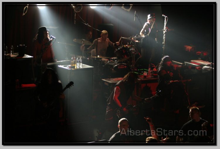 Ministry on Stage, Including Female Violin Player