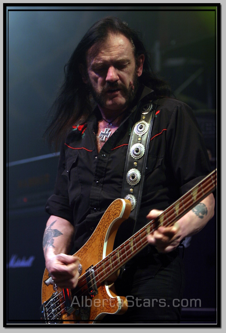 Lemmy and His Rickenbacker Bass Guitar