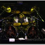 Mikkey Dee Behind His Drum Set