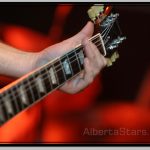 Closeup of Marc Belke Playing His Guitar