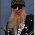 Billy Gibbons Wearing Funny Hat