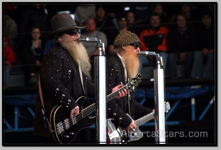 Iconic Beards of ZZ Top Front Men