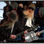 Billy Gibbons Points at Dusty Hill During Bass Solo