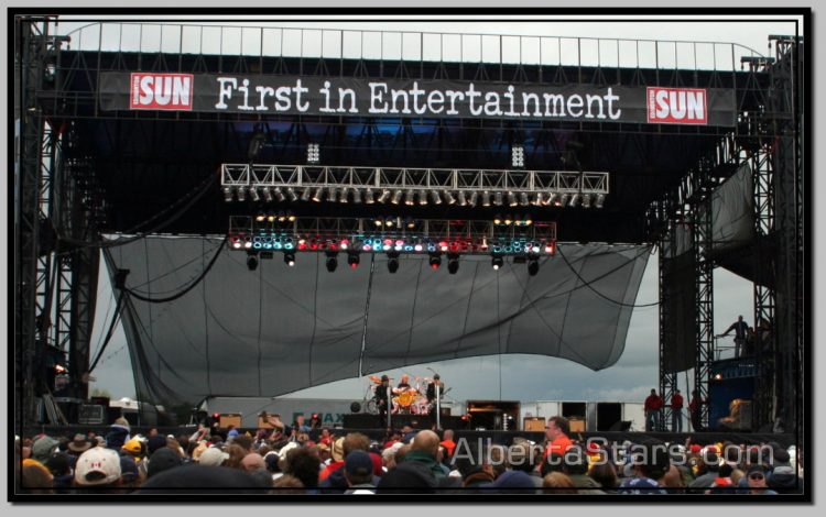 ZZ Top Trio at Stage 13 Music Festival in Camrose, Alberta, Canada