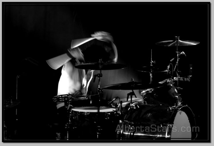 Joey Castillo About to Smash Those Cymbals